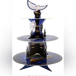 KALEFO Magical Wizard 3‎ Tier Cupcake Stand
